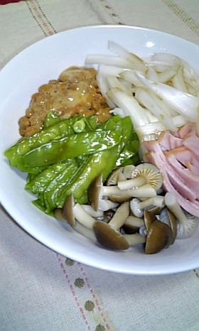 混ぜるだけ～♪さっぱり納豆サラダ★