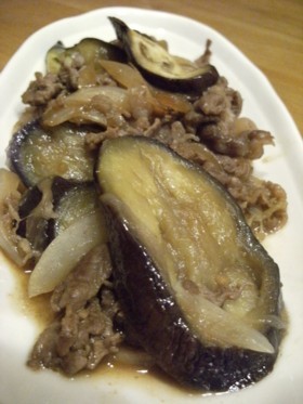 簡単！！茄子の炒め物