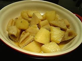 蓮根と山芋のほっこり煮