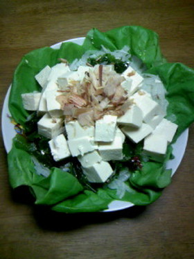 簡単♪豆腐サラダ