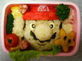 キャラ弁・マリオ