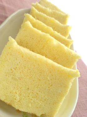 10分で完成☆レンジでミルキーカステラ風