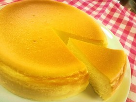 しっとりコテコテニューヨークチーズケーキ