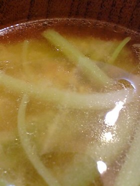 ミズ汁（山菜の味噌汁）☆