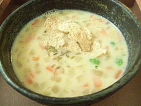 レンズ豆のスープ