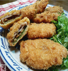 薄切り肉でナッツ味噌のボリュームとんかつ