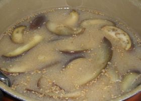 茄子の味噌汁