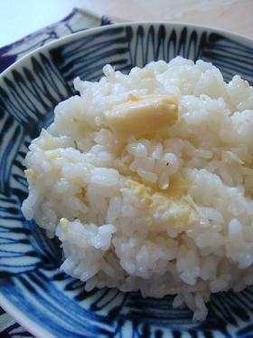 白アスパラご飯