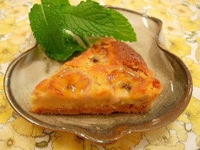バナナno美味タルト(*~0~*)//