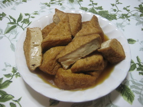 ❀厚揚げの煮物❀