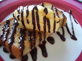 ✿アイスと食パンで絶品デザート✿