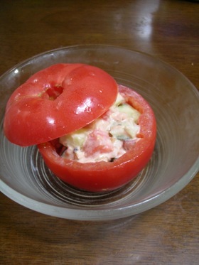 ☆簡単☆トマトのカップサラダ
