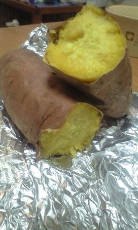 トースターでしっとり甘～い焼き芋