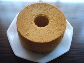 米粉で作るミルクティシフォン(ﾟ∀ﾟ) 