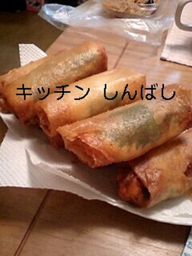 ヘルシー☆ささみの春巻き