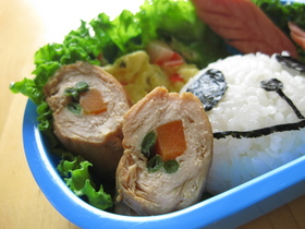 ☆レンジで簡単☆チキンロール☆