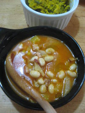 大豆と野菜のトマトシチュー風
