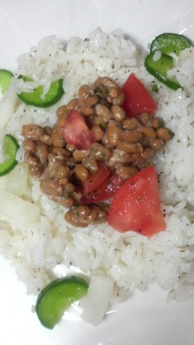 納豆で☆大満足☆おにぎり達♪