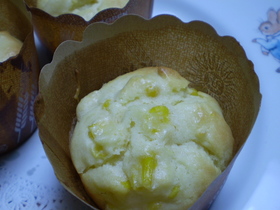 ホットケーキミックスでコーンマヨマフィン