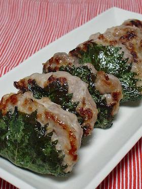 豚こまで節約☆豚肉の丸め焼き(みそ味)