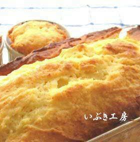 酒粕の焼きっぱなしケーキ