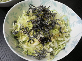 塩昆布キャベツ