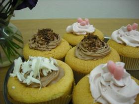 ふわふわカップケーキ