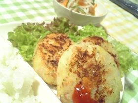 揚げないよ♪ヘルシー焼ツナコロッケ♪