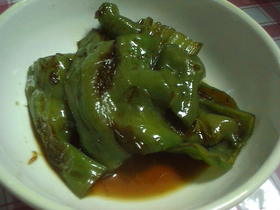 万願寺とうがらしの甘辛炒め煮☆