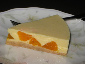 みかんたっぷり!!レアチーズケーキ