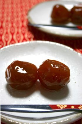 梅の甘露煮(梅酒の梅使用)
