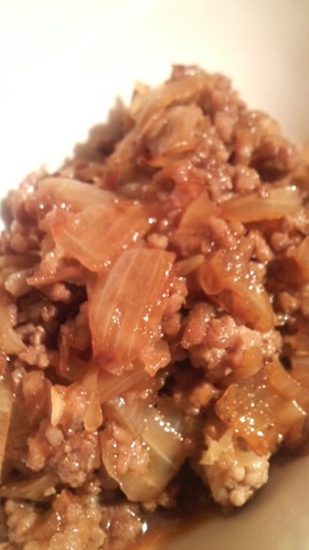 合挽肉のそぼろ♪
