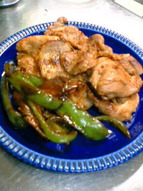 キムチ豚しょうが焼き