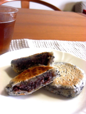 カリッ☆もちっ☆白玉粉でごま焼きもち