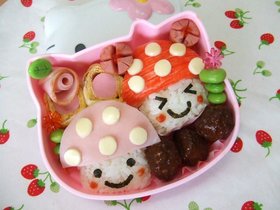 キャラ弁✿きのこちゃん♥♡♥