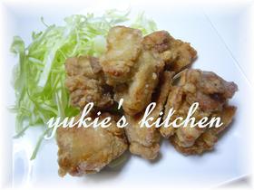 から揚げ☆パリパリじゅ~し~♡にんにく味