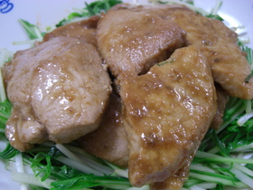 豚のゆず胡椒焼き