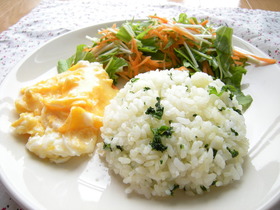 Cafeごはん★簡単＆美味！パセリライス