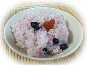 夏だ！らくちん美味しい♪梅豆ごはん♪