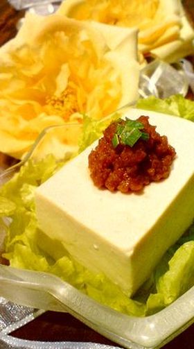 ◆◆甘辛味噌そぼろ◆◆お豆腐にon