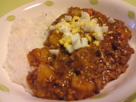トマトジュースで☆ドライカレー