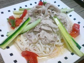 美味い♪さっぱりそうめん♪
