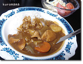 節約カレー