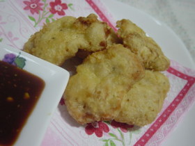 たたいてバンバン♪チキンナゲット