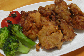 居酒屋の父直伝③ふわカリッ♬鶏の唐揚げ