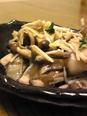 簡単！おいしい！きのこだけ♪