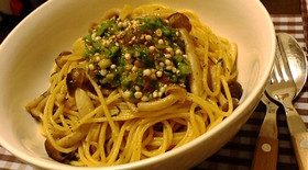 大葉香るｵｸﾗのﾊﾞﾀｰ醤油ﾊﾟｽﾀ