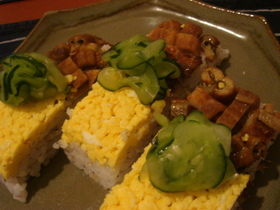 ゆかり＋穴子ご飯