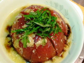 トマトの味噌漬け~バルサミコ風味