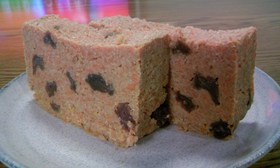 人参とおからと寒天の酢っぱりケーキ